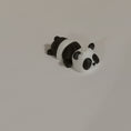 Load image into Gallery viewer, 3D Printed Sleeping Panda Keychain