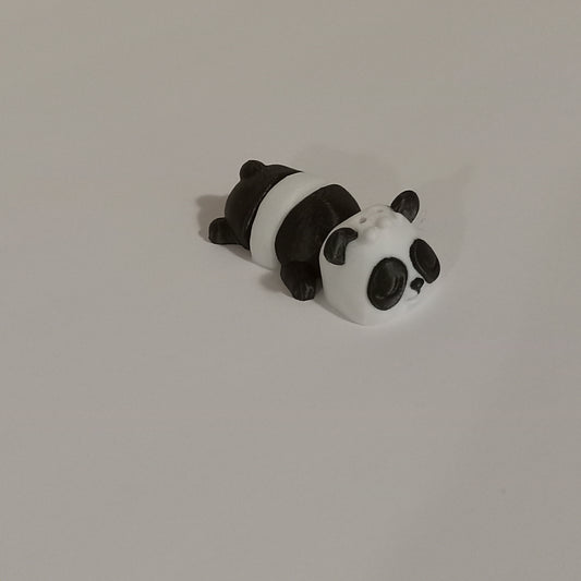 3D Printed Sleeping Panda Keychain