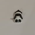 Load image into Gallery viewer, 3D Printed Sleeping Panda Keychain