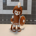 Load image into Gallery viewer, 3D Printed Articulating Bone Knight