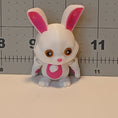 Load image into Gallery viewer, 3D Printed Articulated Bunny Keychain