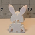 Load image into Gallery viewer, 3D Printed Articulated Bunny Keychain