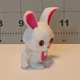 Load image into Gallery viewer, 3D Printed Articulated Bunny Keychain