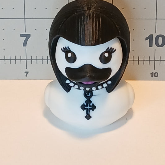3D Printed Goth Inspired Duck