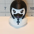 Load image into Gallery viewer, 3D Printed Goth Inspired Duck
