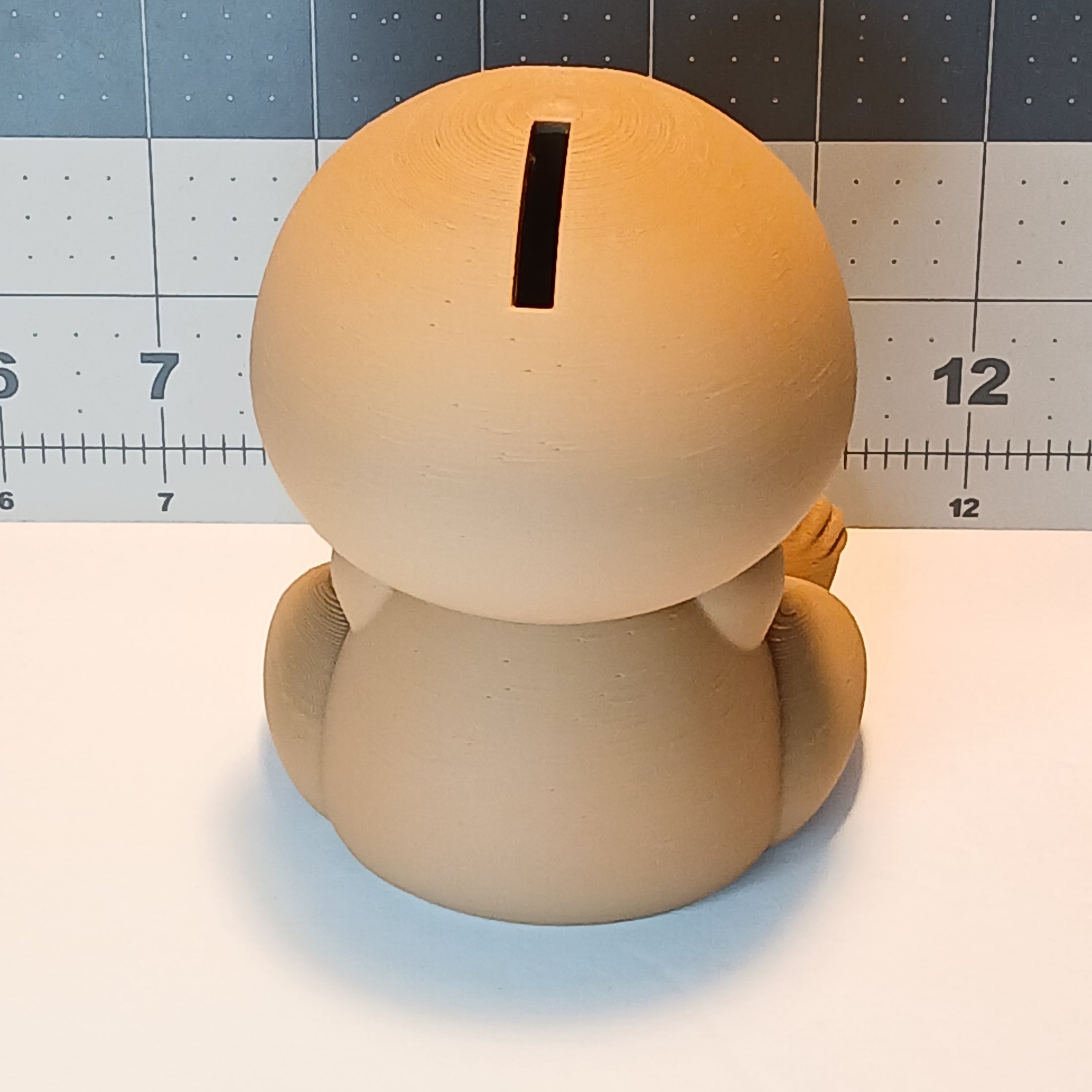 3D Printed Valentine Sloth Piggy Bank