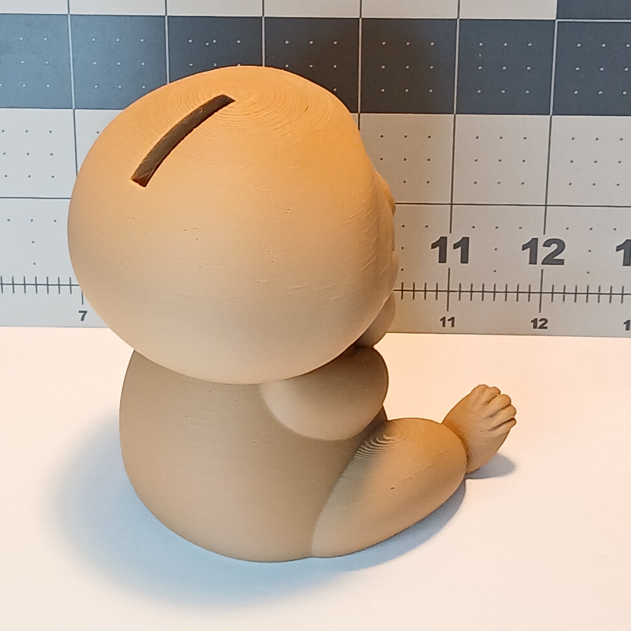 3D Printed Valentine Sloth Piggy Bank