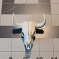 Load image into Gallery viewer, 3D Printed Cow Skull