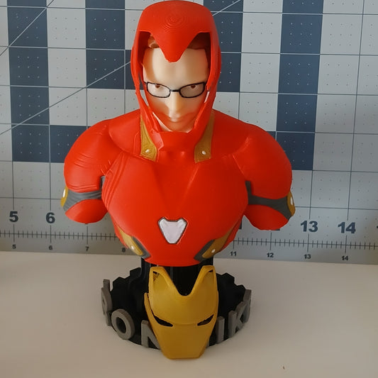 3D Printed Iron Mike Bust