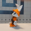 Load image into Gallery viewer, 3D Printed Posable Bunny Farmer