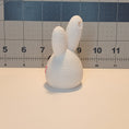 Load image into Gallery viewer, 3D Printed Knit Texture Bunny Keychain
