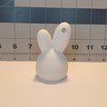 Load image into Gallery viewer, 3D Printed Knit Texture Bunny Keychain