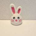 Load image into Gallery viewer, 3D Printed Knit Texture Bunny Keychain
