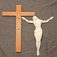 Load image into Gallery viewer, 3D Printed Jesus Crucifix Wall Hanger