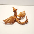 Load image into Gallery viewer, Articulated Happy Dragon with Removable Wings