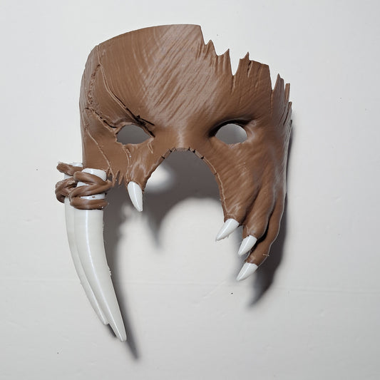 3D Printed Witch Hunter Cosplay Mask
