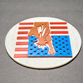 Load image into Gallery viewer, 3D Printed Liberty's Bold Emblem Decorative Round Plaque