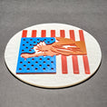 Load image into Gallery viewer, 3D Printed Liberty's Bold Emblem Decorative Round Plaque