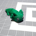 Load image into Gallery viewer, 3D Printed Knit Texture Flexi Axolotl