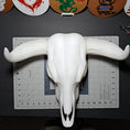 Load image into Gallery viewer, 3D Printed Cow Skull