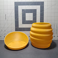 Load image into Gallery viewer, 3D Printed Hive Planter with Drip Tray