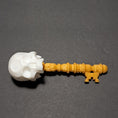 Load image into Gallery viewer, 3D Printed Skeleton Key Keychain
