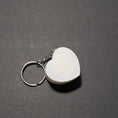 Load image into Gallery viewer, 3D Printed Heart-Shaped Flag Keychain Fidget Clicker