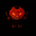 Load image into Gallery viewer, 3D Printed Articulating Robot Pumpkin Flameless Tealight Holder