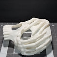 Load image into Gallery viewer, 3D Printed Skeleton Hands Skull Mask