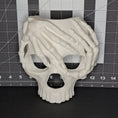 Load image into Gallery viewer, 3D Printed Skeleton Hands Skull Mask