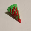 Load image into Gallery viewer, 3D Printed Impossible Passthrough Mini Christmas Cone