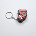 Load image into Gallery viewer, 3D Printed 67 Hat Fidget Clicker Keychain
