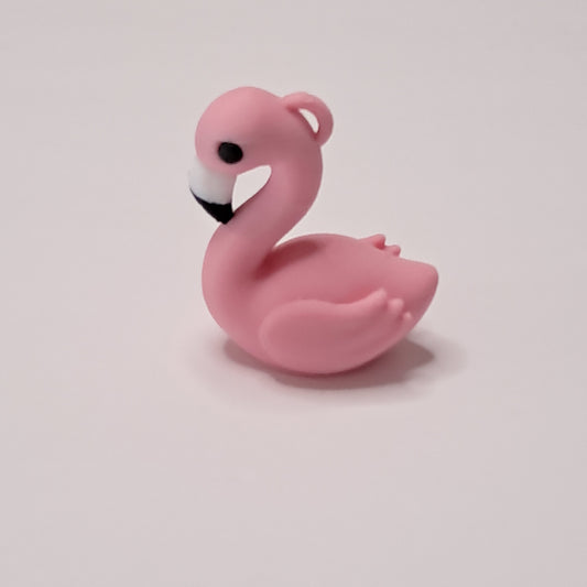 3D Printed Flamingo Keychain