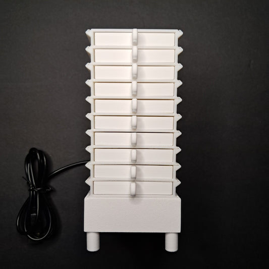 3D printed 10 drawer Seed Dryer