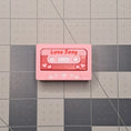 Load image into Gallery viewer, 3D Printed Love Song Cassette Clicker Keychain