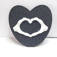Load image into Gallery viewer, 3D Printed Bone Heart Plaque