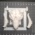 Load image into Gallery viewer, 3D Printed Dragon Skull Pauldron