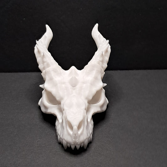 3D Printed Dragon Skull Decoration