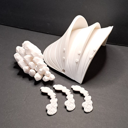 3D Printed Shoulder Cosplay Accessory