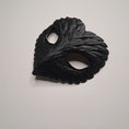 Load image into Gallery viewer, 3D Printed Feather Texture Masquerade Mask