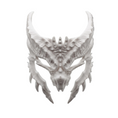 Load image into Gallery viewer, 3D Printed Dragon Cultist Mask