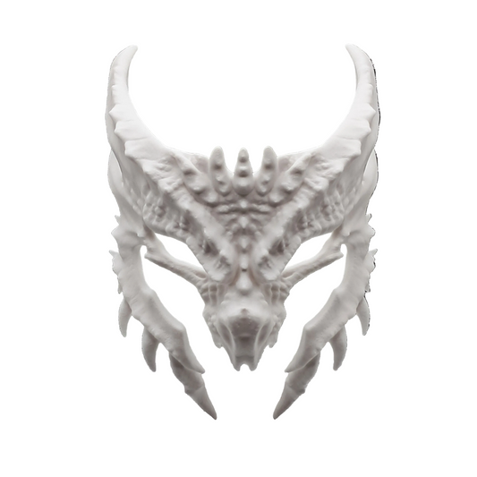 3D Printed Dragon Cultist Mask