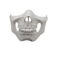 Load image into Gallery viewer, Skeleton Half Mask