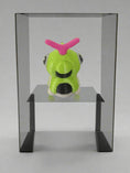 Load image into Gallery viewer, 3D Printed Crochet Caterpie Keychain or Ornament