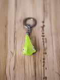Load image into Gallery viewer, 3D Printed Crochet Metapod Keychain