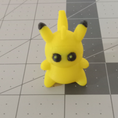 Load image into Gallery viewer, 3D Printed Crochet Pikachu Keychain