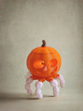 Load image into Gallery viewer, 3D Printed Articulated Pumpkin Tealight Holder