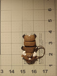 Load image into Gallery viewer, 3D Printed Articulating Sleeping Buffalo Keychain