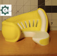 Load image into Gallery viewer, 3D Printed Banana Sofa Game Card Holder