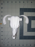 Load image into Gallery viewer, 3D Printed Cow Skull